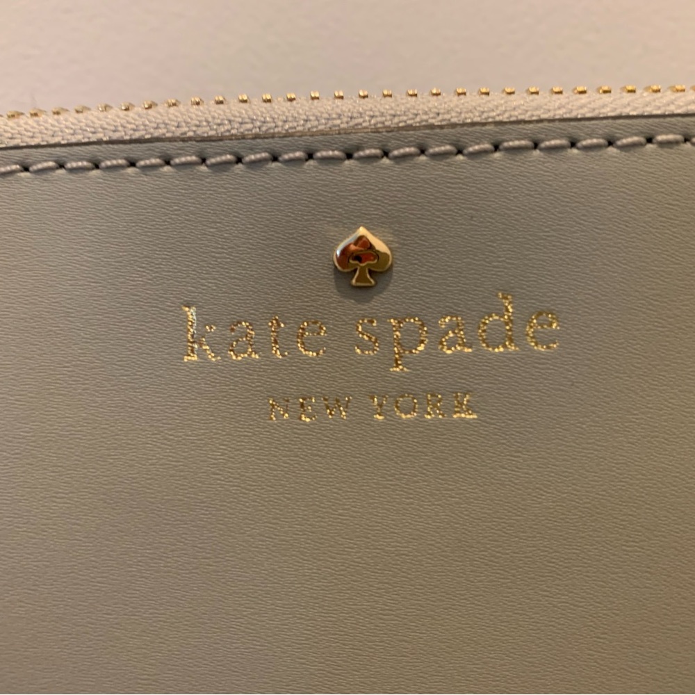 KATE SPADE Blue IVY STREET AMY CROSSBODY Avalon Mist Purse Leather Small - Picture 5 of 6